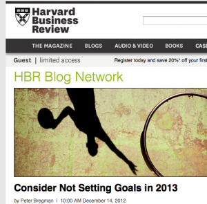 Goal Setting Blog Post